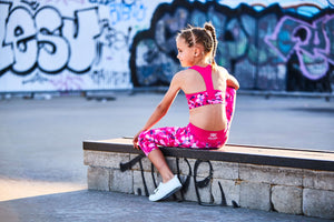 Pink Party Leggings - Koa Kids Activewear