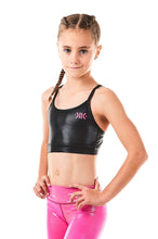 Load image into Gallery viewer, Sparkle Black Girls Crop Top - Koa Kids Activewear