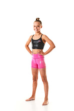 Load image into Gallery viewer, Sparkle Hot Pink Girls Bike Shorts - Koa Kids Activewear