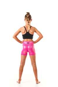 Sparkle Hot Pink Shorts - Koa Kids Activewear
