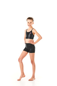 Sparkle Black Shorts - Koa Kids Activewear