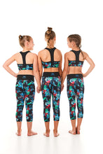 Load image into Gallery viewer, Paradise Crop Top and Leggings back design- Koa Kids Activewear