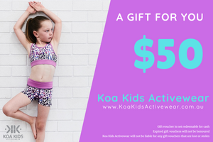 Gift Card - Koa Kids Activewear