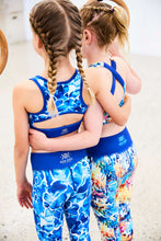 Load image into Gallery viewer, Ocean Lights Crop Top - Koa Kids Activewear